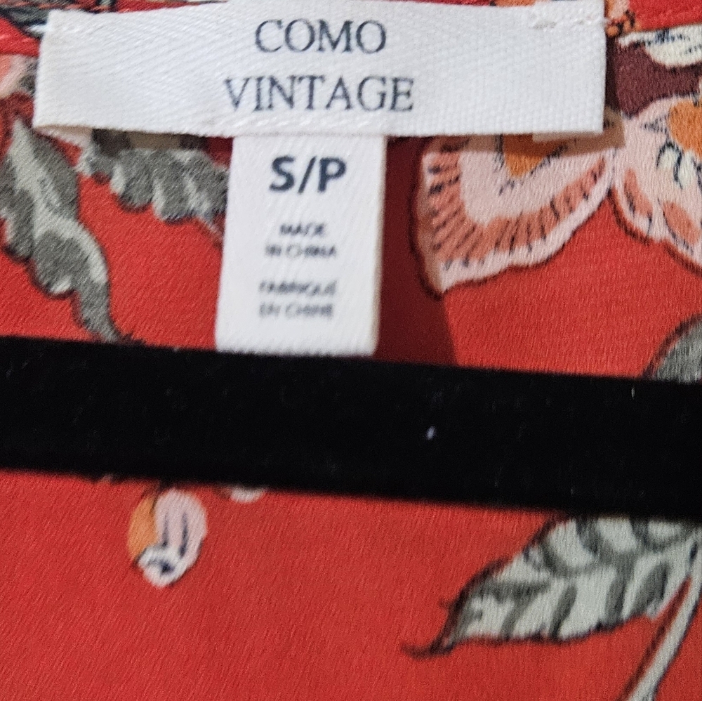 Como Vintage Floral Top - Picture 4 of 6